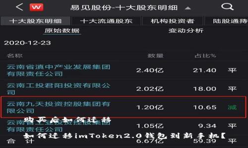 购买后如何迁移

如何迁移imToken2.0钱包到新手机？