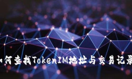 如何查找TokenIM地址与交易记录？