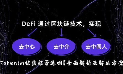 Tokenim被盗能否追回？全面解析及解决方案